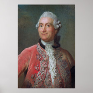 Charles Gravier  Count of Vergennes, 1771-74 Poster