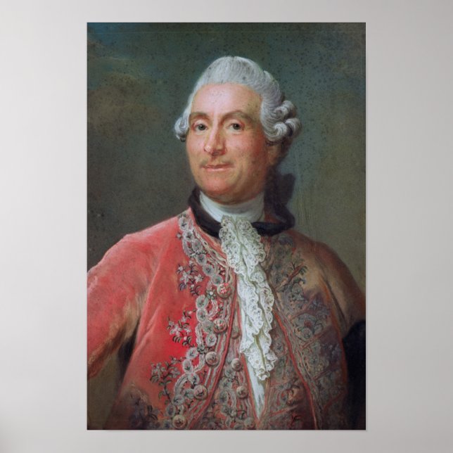 Charles Gravier  Count of Vergennes, 1771-74 Poster (Front)