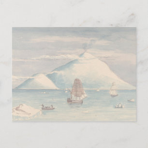 Charles Hamilton Smith - Beaufort Island and Mount Postcard