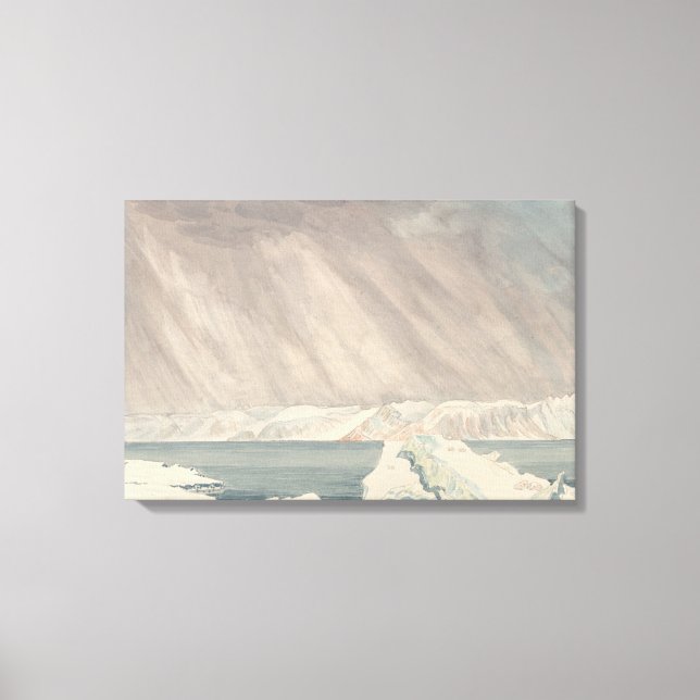 Charles Hamilton Smith - Spitzbergen, Bearing Canvas Print (Front)
