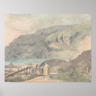 Charles Hamilton Smith - View of a Lake Poster