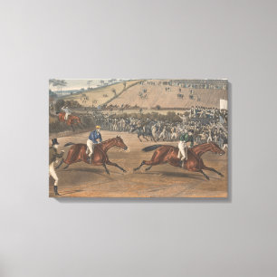 Charles Hunt - Leamington Grand Steeple Chase Canvas Print