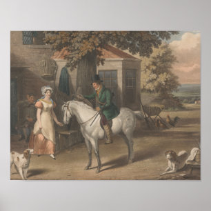 Charles Hunt - Shooting - The Sportsman's Visit Poster
