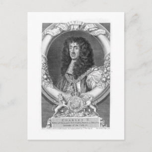 Charles II (1630-85) King of Great Britain and Ire Postcard