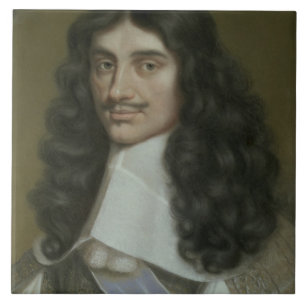 Charles II (1630-85) Tile