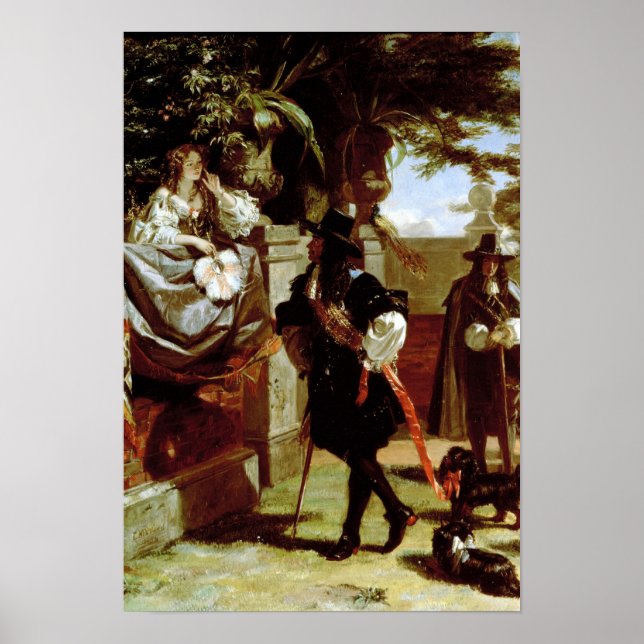 Charles II  and Nell Gwynne Poster (Front)
