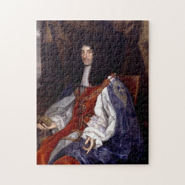 Charles II of Great Britain and Ireland Jigsaw Puzzle (Vertical)
