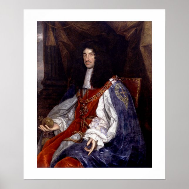 Charles II of Great Britain and Ireland Poster (Front)
