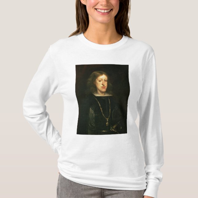 Charles II  of Spain T-Shirt (Front)