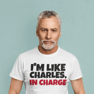 CHARLES IN CHARGE, RETRO MEN'S T-SHIRTS