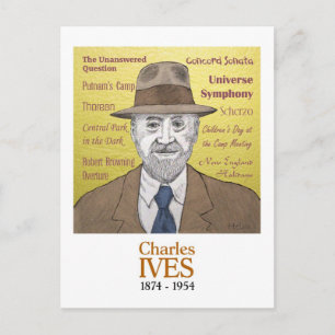 Charles Ives Postcard