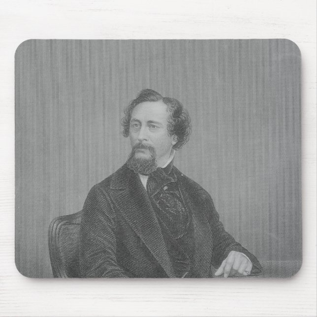 Charles John Huffam Dickens Mouse Mat (Front)