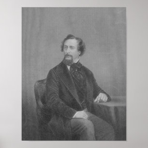 Charles John Huffam Dickens Poster