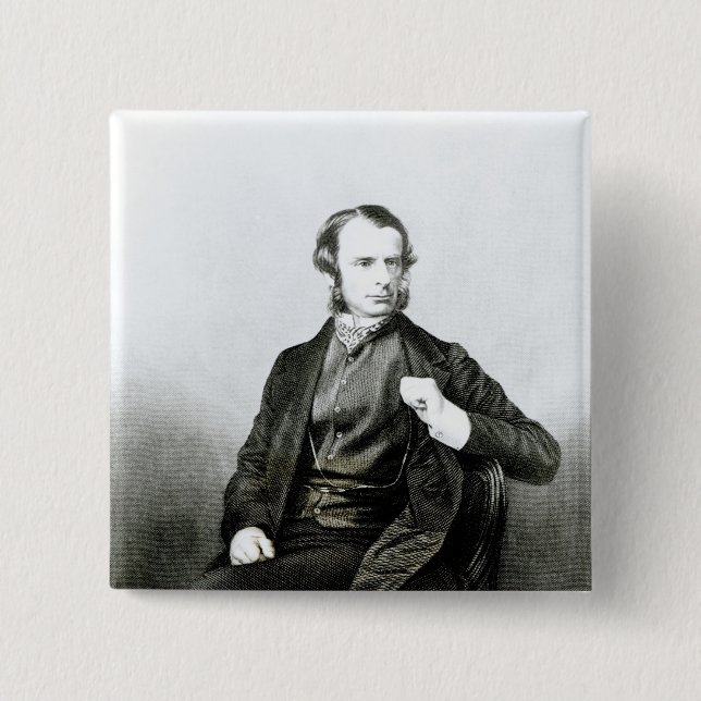 Charles Kingsley 15 Cm Square Badge (Front)