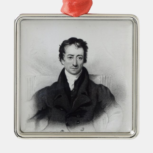 Charles Lamb Metal Tree Decoration (Front)