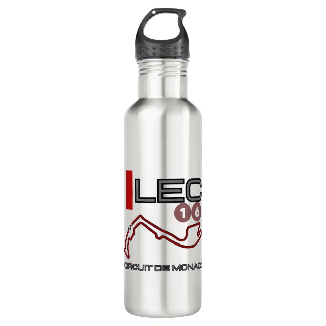 Charles Leclerc, Formula 1, Monaco Grand Prix 710 Ml Water Bottle (Front)