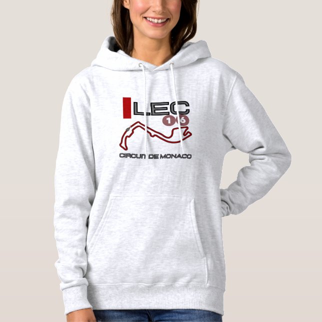 Charles Leclerc, Formula 1, Monaco Grand Prix Hoodie (Front)