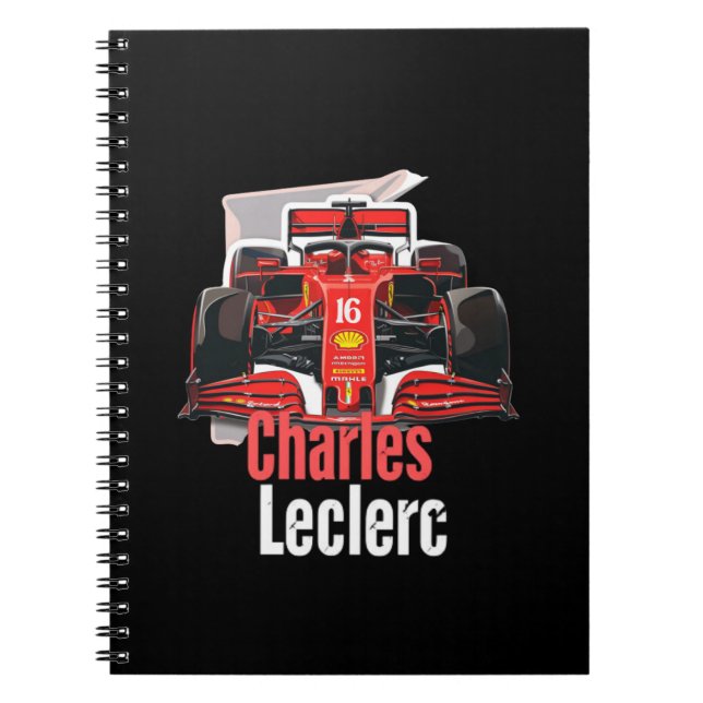 Charles Leclerc, Formula 1 Notebook (Front)