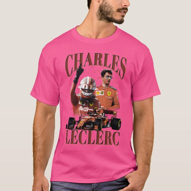 Charles Leclerc Victory Crewneck T-Shirt (Front)