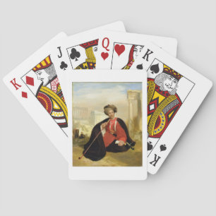 Charles Lennox Cumming, 1817 (oil on panel) Playing Cards