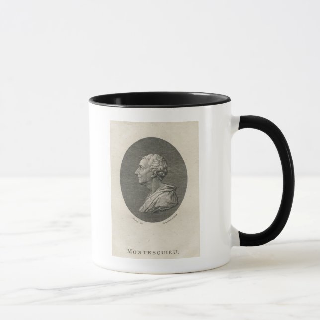 Charles Louis de Secondat, Baron de Montesquieu Mug (Right)