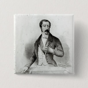Charles Louis Napoleon Bonaparte 15 Cm Square Badge