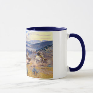 Charles M. Russell's Loops and Swift Horses (1916) Mug