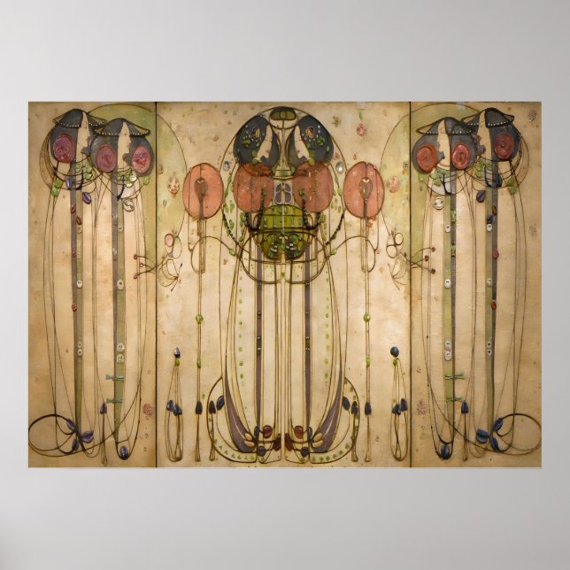 Charles Mackintosh - The Wassail Poster (Front)