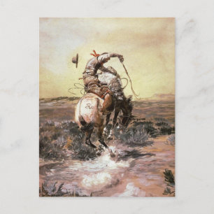 Charles Marion Russell - Slick Rider Postcard