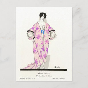 Charles Martin Fashion Holiday Postcard