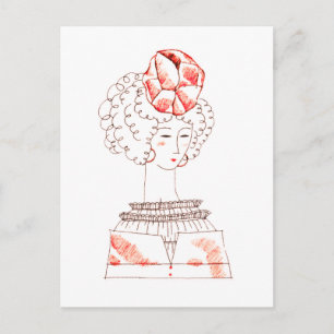 Charles Martin Fashion Holiday Postcard