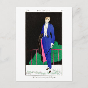 Charles Martin Fashion Holiday Postcard