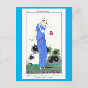 Charles Martin Fashion Holiday Postcard