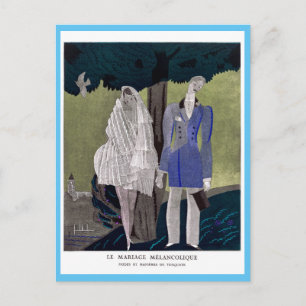 Charles Martin Fashion Holiday Postcard