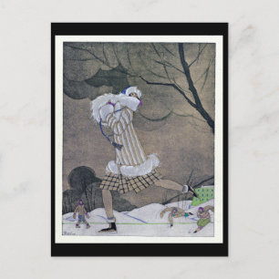 Charles Martin Fashion Holiday Postcard