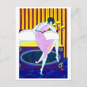 Charles Martin Fashion Holiday Postcard