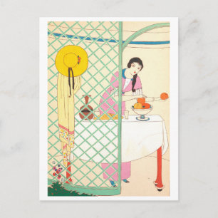 Charles Martin Fashion Holiday Postcard