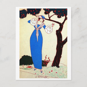 Charles Martin Fashion Holiday Postcard