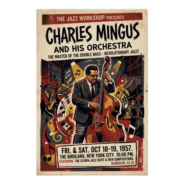 Charles Mingus Orchestra  Poster (Front)