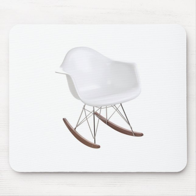 Charles & Ray Eames Shell Eiffel Rocking Chair Mouse Mat (Front)