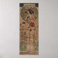 Charles Rennie Mackintosh Art Nouveau Poster