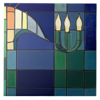 Charles Rennie Mackintosh Candles – Right Side Tile
