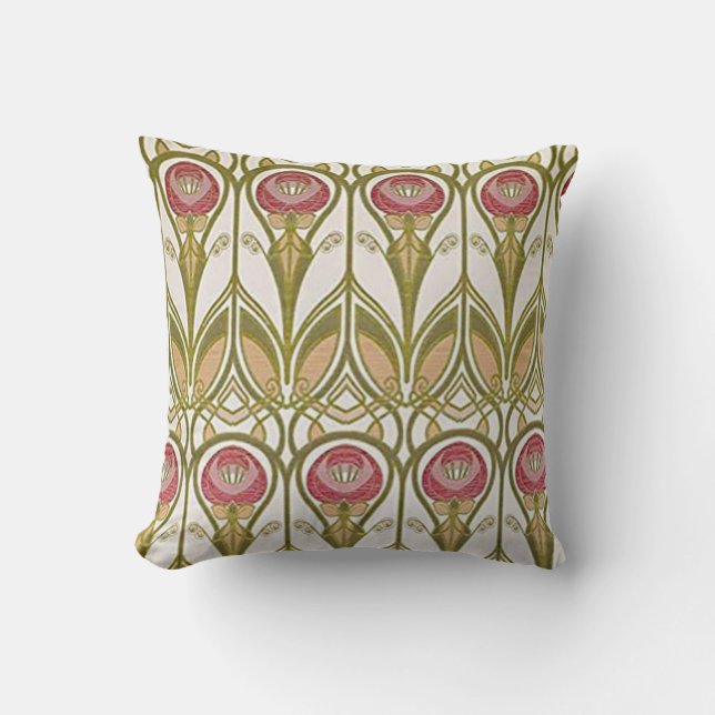 Charles Rennie Mackintosh design Cushion (Front)