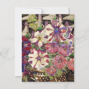 Charles Rennie Mackintosh - Petunias