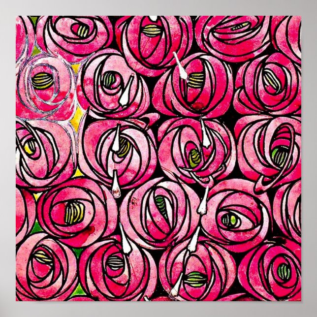 CHARLES RENNIE MACKINTOSH POSTER (Front)