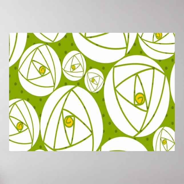 CHARLES RENNIE MACKINTOSH POSTER (Front)