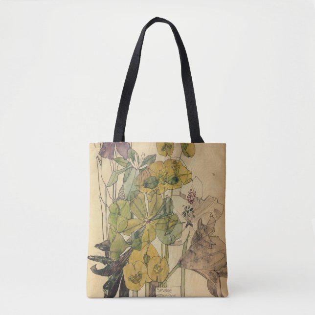 Charles Rennie Mackintosh - Spurge With Yham 1909 Tote Bag (Front)