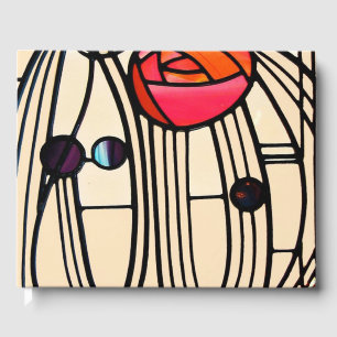 Charles Rennie Mackintosh Stained Glass Guest Book