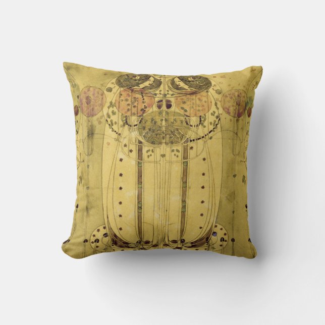 Charles Rennie Mackintosh - The Wassail Cushion (Front)