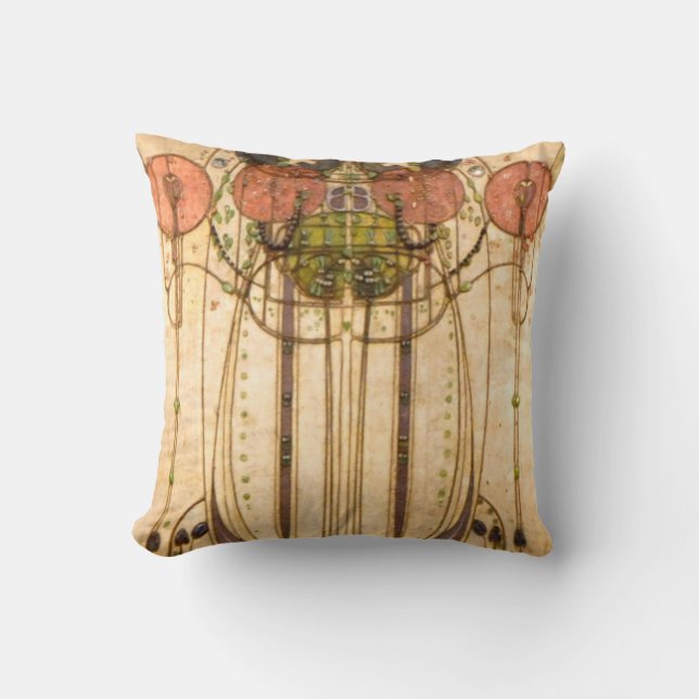 Charles Rennie Mackintosh The Wassail Cushion (Front)